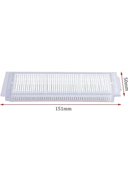 Akıllı Robot Süpürge Mi Vacuum Mop Pro-Vacuum Mop P Uyumlu 2 Li Hepa Filtre 2 Li Yan Fırça Yedek Parça Seti (Mop Pro/mop P) ile Uyumlu 4 Parça Beyaz Set indirimleri