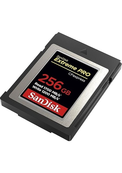 Extreme Pro Cfexpress Hafıza Kartı Tip B 256 GB (1.700 Mb/s Okuma, 1.200 Mb/s Yazma, Rescuepro Deluxe, Sorunsuz Raw Videolar, 4k, Xqd Uyumluluğu) modelleri