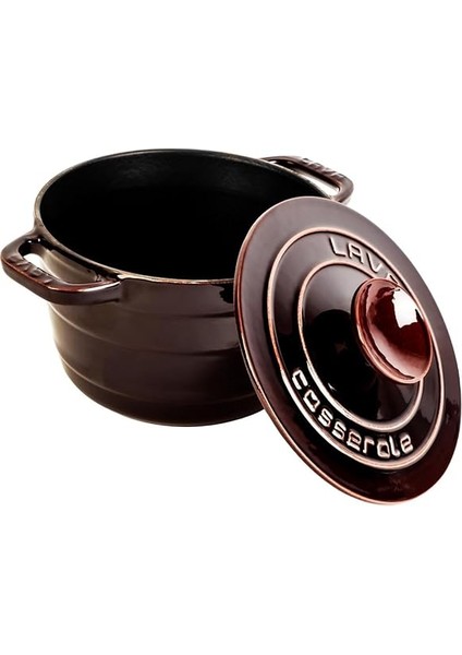 Döküm Yuvarlak Tencere Döküm Demir Kapak Experience Majolik Serisi ÇAP(Ø)23CM fiyatları