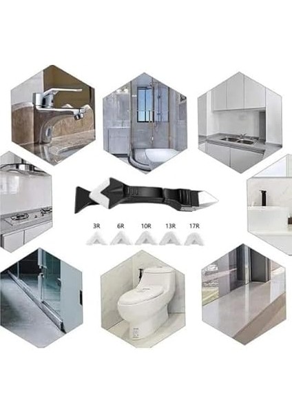 5’i 1 Arada Silikon Derz Kazıyıcı – Sıyırıcı, Düzleyici, Uygulayıcı Aparatlı | Yenileme ve Temizlik Için Çok Amaçlı Derz Aleti fırsatları