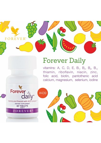 Forever Daily fiyatları