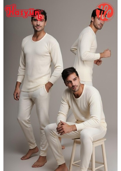 Erkek Ter Emici Kaşındırmaz %100 Yün Uzun Kollu Içlik fırsatları