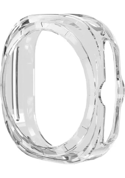 Ultra ile Uyumlu Silikon Kasa Ekran Önü Açık Çerceve Pc Kasa Koruma Silikon Çerçeve (Şeffaf, Ultra)