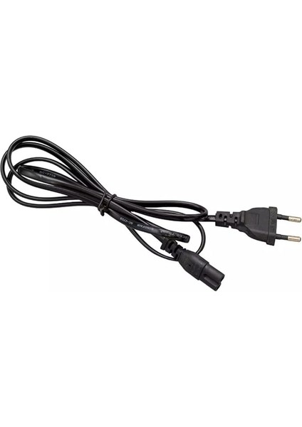 Fiş - Notebook Adaptör Power Kablosu 2 Pin - 1.5 Metre