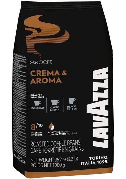 Lavazza Expert Crema & Aroma Çekirdek Kahve 1 kg