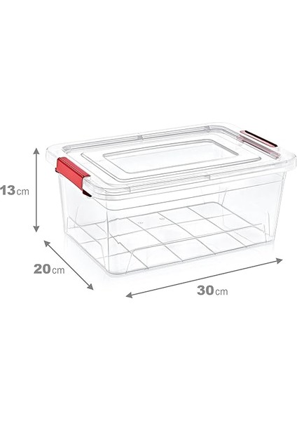 Smart Box Saklama Kabı 5 Lt Şeffaf fiyatları