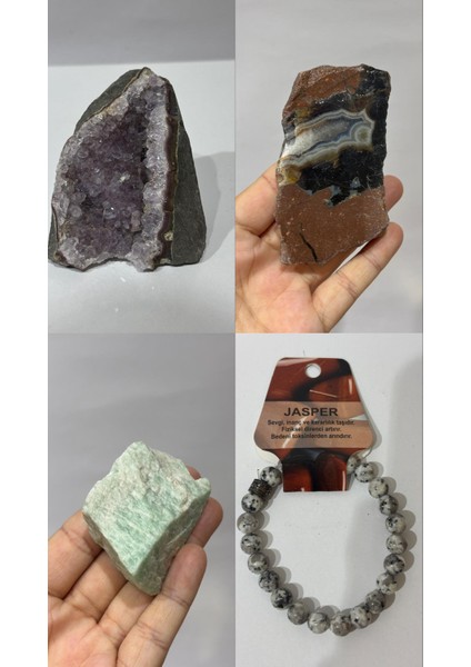 Başak Burcu Doğaltaşları Özel Kutulu