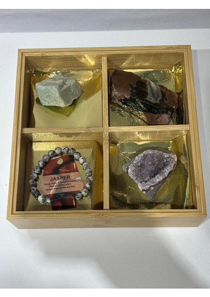 Başak Burcu Doğaltaşları Özel Kutulu fiyatları