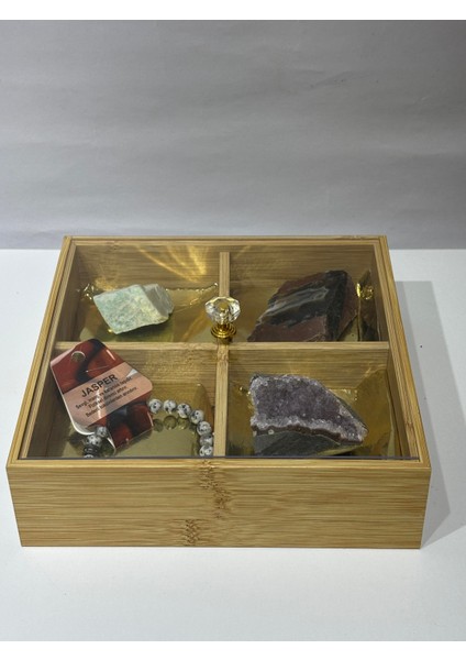 Başak Burcu Doğaltaşları Özel Kutulu