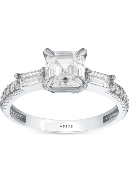 Altın Baget Yüzük - 14K