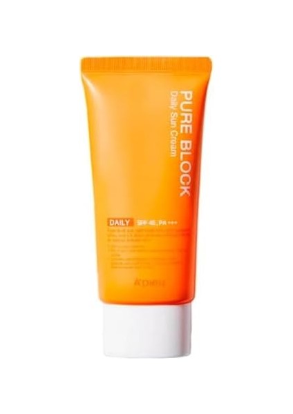 A&apos;pıeu Yapışkan His Bırakmayan Güneş Koruyucu Pure Block Natural Daily Sun Cream SPF50 Pa 50 Mililitre modelleri
