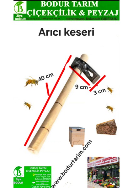 Bodur Tarım Bulancak Arıcı Keseri Küçük Hafif ve Çok Yönlü Kullanımlı