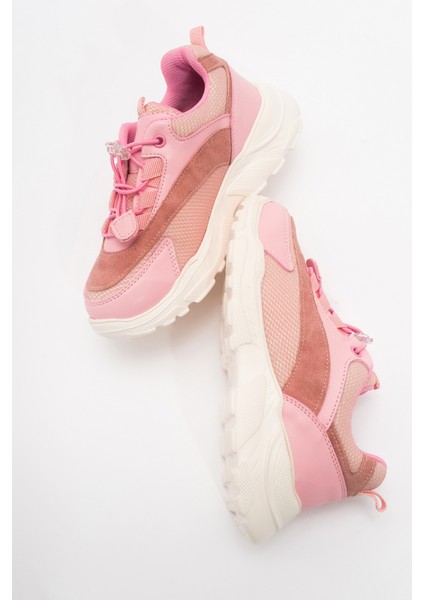 Kız Çocuk Pembe Günlük Spor Ayakkabı