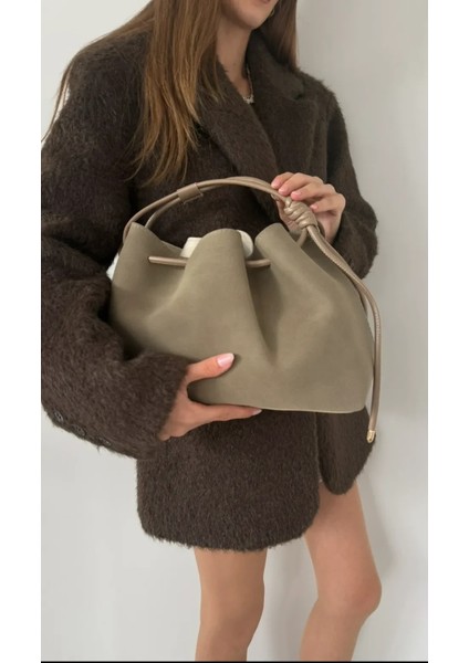 Dorn Süet El ve Omuz Çantası