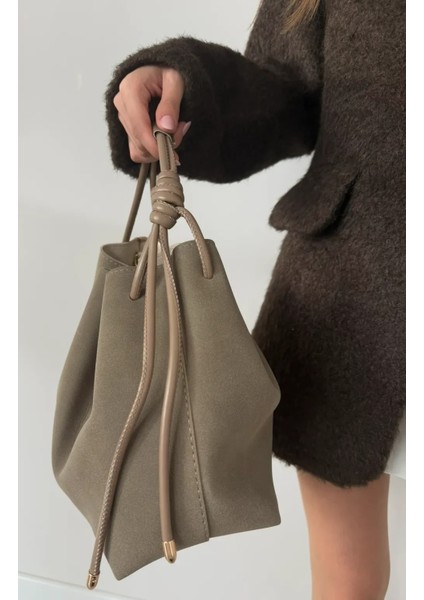 Dorn Süet El ve Omuz Çantası modelleri