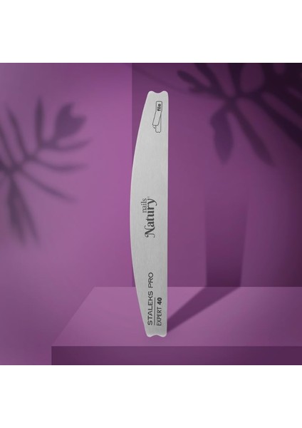 Natury Nails Staleks Pro For Metal Taban Yarım Ay Kendinden Kesen Törpüler Için, Paslanmaz Çelik Expert 40 Mbe-40 fiyatları