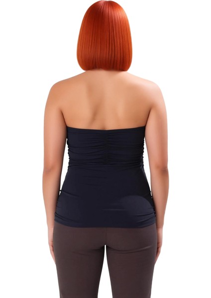 Kadın Halter Yaka Büzgülü Örme Bluz Günlük Şıklık Için Mükemmel Seçim Kaliteli Şık Rahat Modern fiyatları