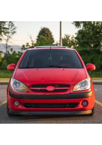 Hyundai Getz 2002–2011 Uyumlu Evrensel 2 Parça Astra H Model Ön Ek Tampon Dili Lip Esnek Karlık