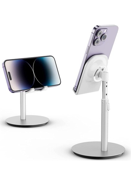 S1-Iı Masa Için Cep Telefonu & Tablet, Ayarlanabilir Yükseklik Açısı,, Ipad, Vb. Tüm 4''-11''ekranlar Için Uyumludur. Gri