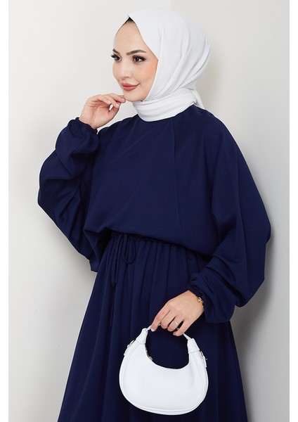 Evsan Tunik Etek Oysho Ikili Takım 1650 - Lacivert fiyatları