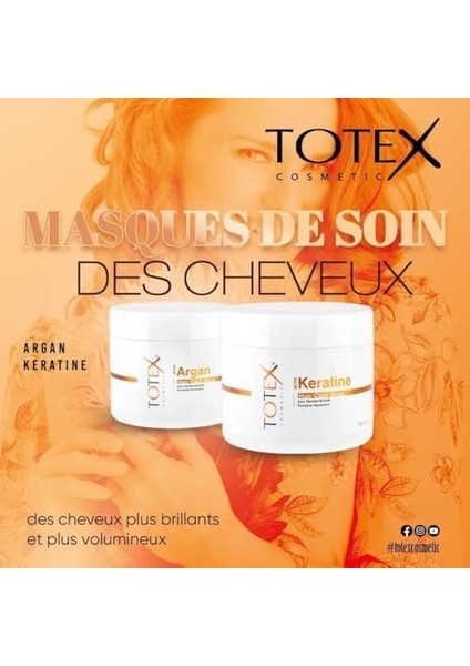 Totex Argan Saç Bakım Maskesi | Nemlendirici ve Parlaklık Kazandırıcı | Saç Besleyici Tedavi 500 ml modelleri