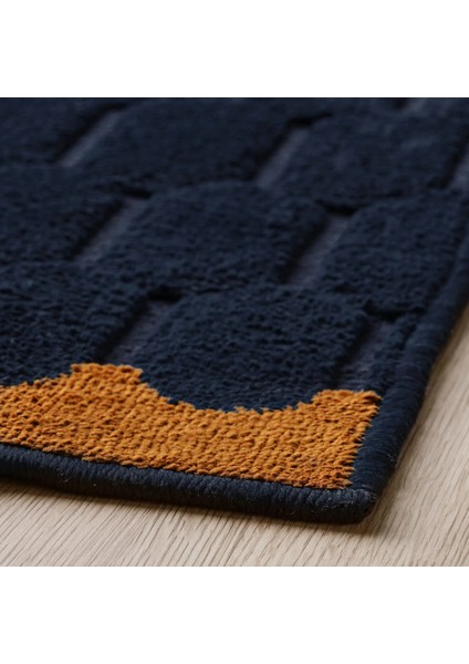 Növlıng Büyük Halı Koyu Mavi 170 x 240 cm Dikdörtgen Kısa Tüylü modelleri