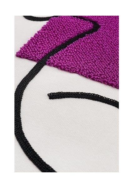 45X45 Özel Tasarım Panç Süzene Desen Dekoratif Kırlent Kılıfı Modern Beyaz 11 modelleri