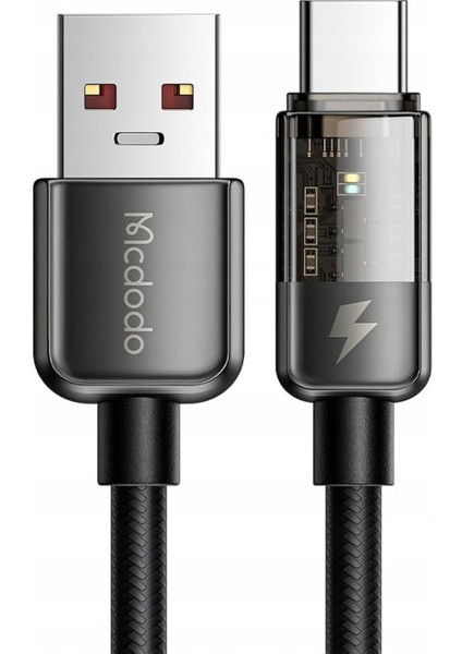 CA-3150 Type-C 100W Power Off Süper Hızlı /şarj Kablo 1.2m-Siyah