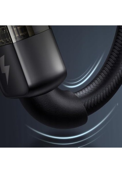 CA-3150 Type-C 100W Power Off Süper Hızlı /şarj Kablo 1.2m-Siyah fiyatları