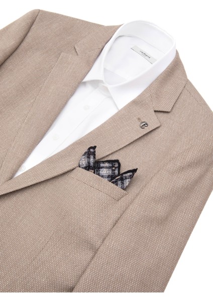 Erkek Gri %100 Yün Mendil 50317251-100