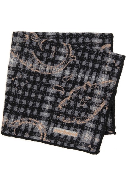 Erkek Gri %100 Yün Mendil 50317251-100 fiyatları