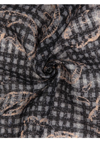 Erkek Gri %100 Yün Mendil 50317251-100 fırsatları