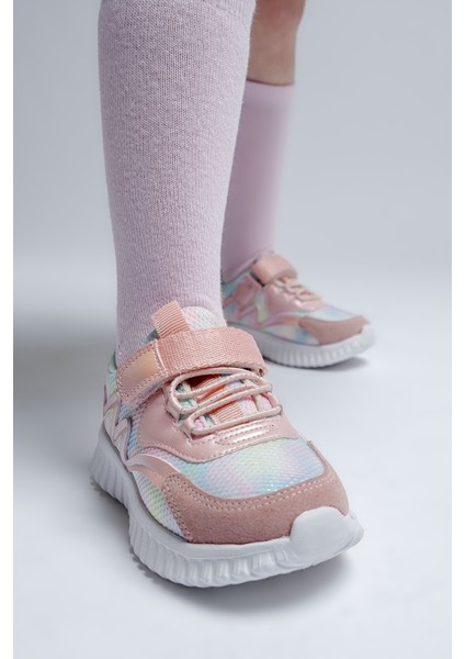 Kız Çocuk Pudra Spor Ayakkabı