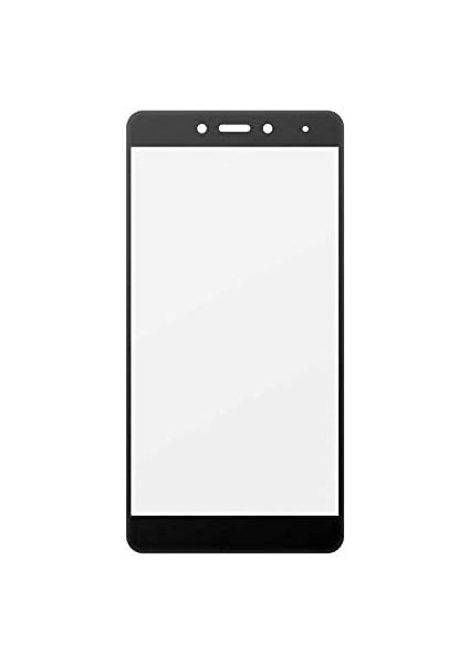 ile Uyumlu 4x Ekran Koruyucu Tam Kapatan Fib Siyah