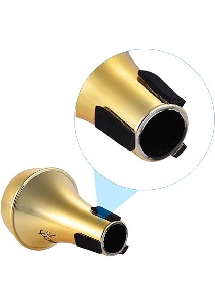 Mini Hafif Uygulama Trompet Düz Siz Susturucu Sourdine Abs Malzeme fırsatları