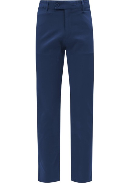 Indigo Comfort Fit Chino Pantolon