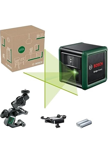 & Quigo Çizgi (Daha Iyi Görünürlük Için Yeşil Teknolojisi,+/- 0,6 Mm/m&apos;lik Iyileştirilmiş ve 12 M&apos;ye Kadar Çalışma Aralığı,geri Dönüştürülmüş Karton Kutu) modelleri