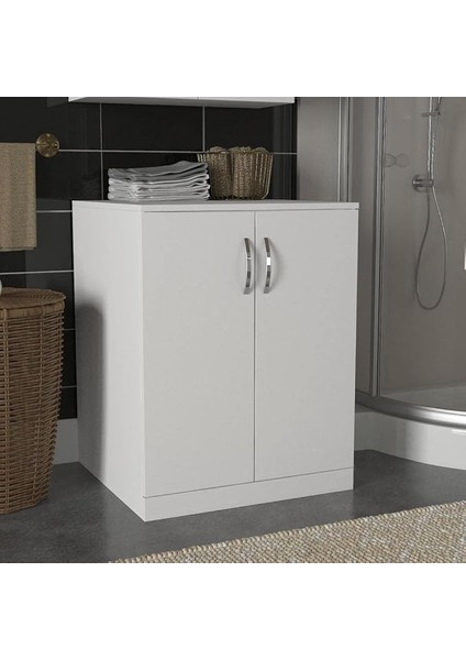 Benito Çamaşır Makinesi Alt Dolabı Beyaz