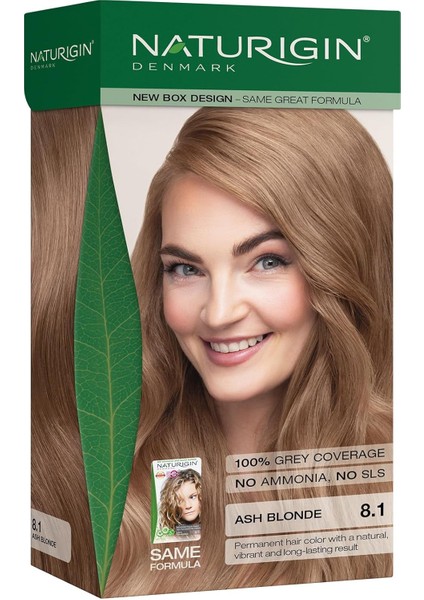 Naturigin Organik Içerikli Saç Boyası 8.1 Açık Kül Sarısı fiyatları
