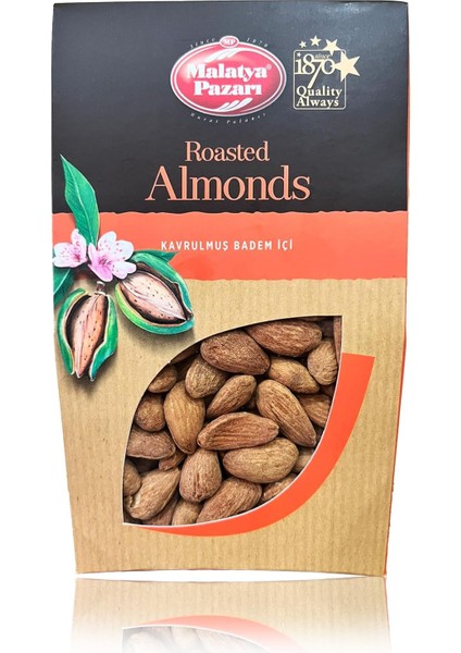 Malatya Pazarı Murat Palancı Piramit Kutu Badem 180 gr