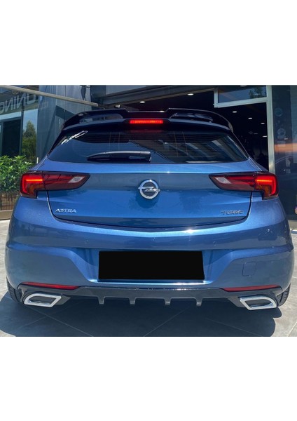 Opel Astra K Egzoz Görünümlü Difüzör 2015-2021 Parlak Siyah indirimleri
