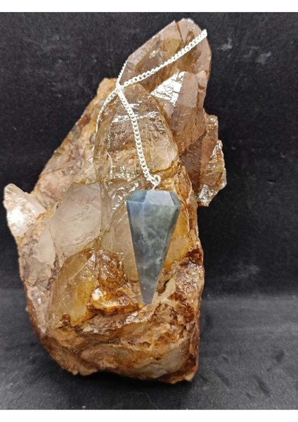 Labradorit Sarkaç Doğaltaş Ham Kütle