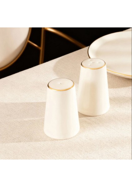 Ivory Tuzluk ve Biberlik Altın Yaldızlı indirimleri