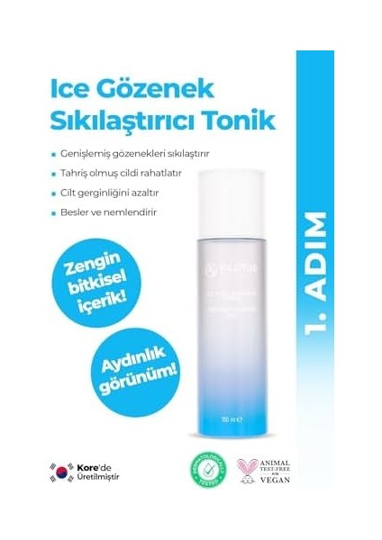 K-Lotus Beauty Gözenek Sıkılaştırıcı Etkili Cilt Bakım Seti modelleri