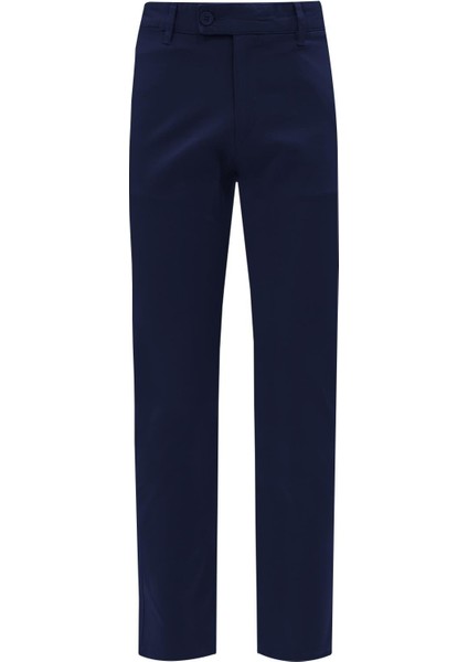 Açık Lacivert Comfort Fit Chino Pantolon