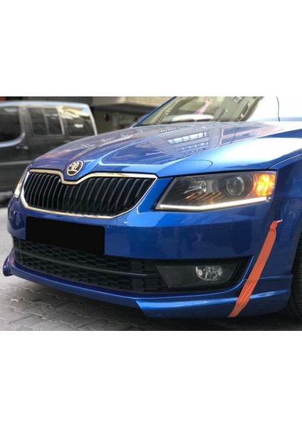 Skoda Octavia Makyajsız Kasa Ön Ek 2012-2016 (Plastik) Boyasız