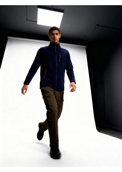 Erkek Extreme Rüzgar Geçirmez Cepli Outdoor Tam Fermuarlı Polar Ceket E223 fiyatları