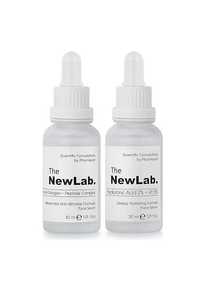 The Newlab. Yoğun Nemlendirme ve Kırışıklık Karşıtı Bakım Seti modelleri