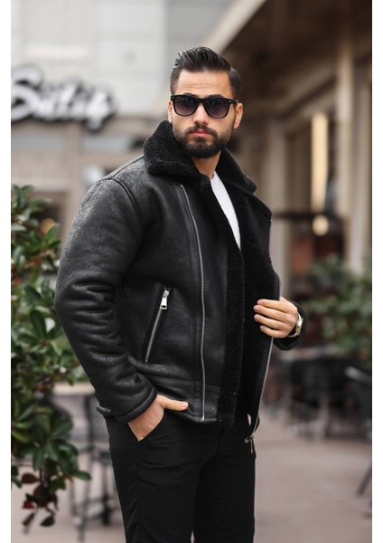 Erkek Biker Içi Kürüklü Ceket/mont fiyatları