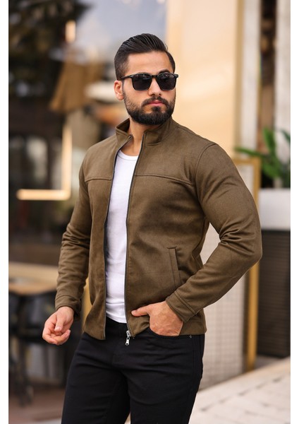 Erkek Siyah Premium Deri Ceket